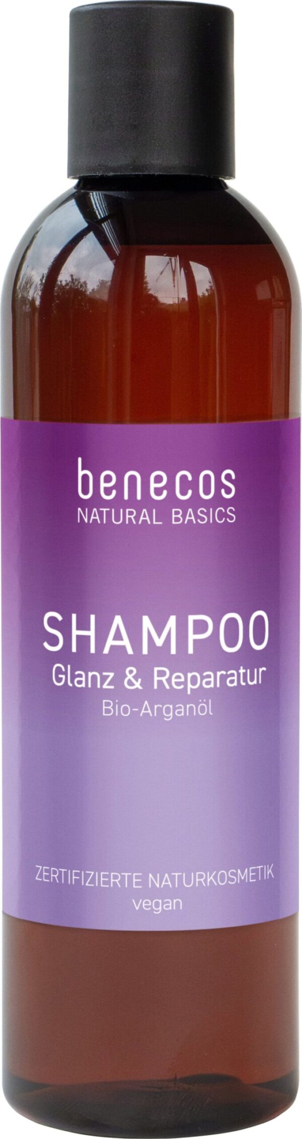 benecos Natural Basics Shampoo Glanz & Reparatur - 250 ml