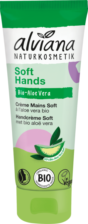 alviana Naturkosmetik Handcreme Soft Hands - 75 ml