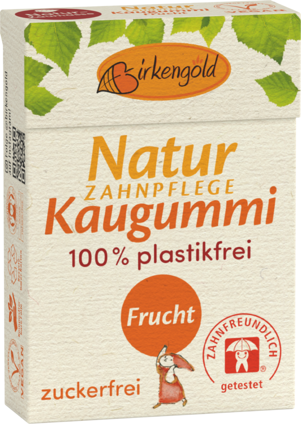 Birkengold Natur Kaugummi - Frucht