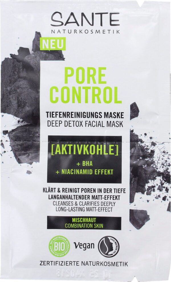 SANTE Pore Control Tiefenreinigungsmaske - 8 ml