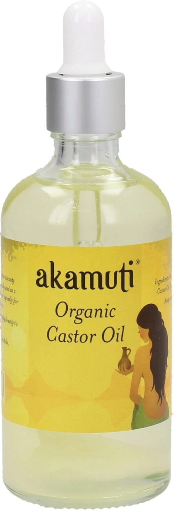 akamuti Organic Castor Oil - 100 ml