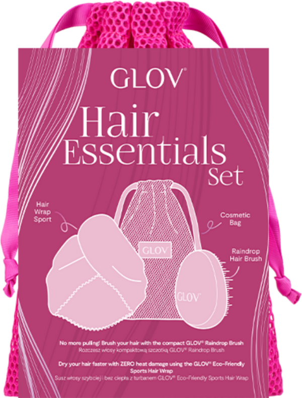 GLOV Pink Hair Essentials Set - 1 Set