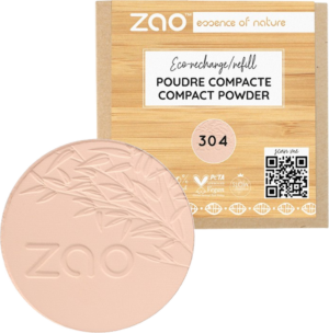 ZAO Refill Compact Powder - 304 Capuccino