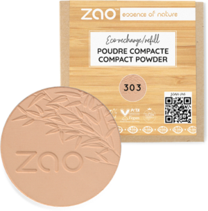 ZAO Refill Compact Powder - 303 Apricot Beige