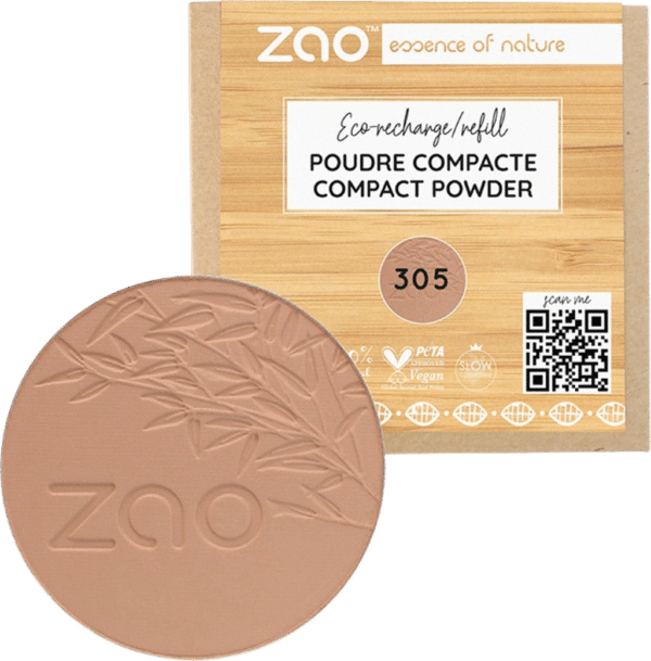 ZAO Refill Compact Powder - 305 Pink Sand