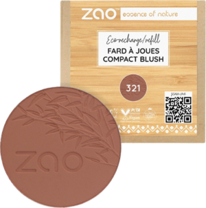 ZAO Refill Compact Blush - 321 Brown Orange