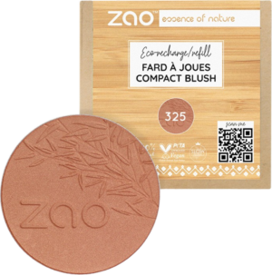 ZAO Refill Compact Blush - 325 Golden Coral