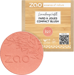 ZAO Refill Compact Blush - 327 Coral Pink