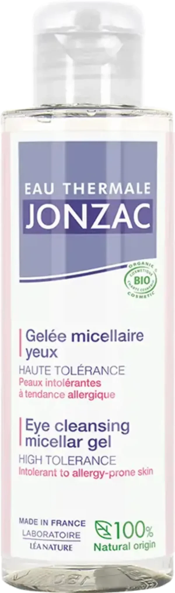 Eau Thermale JONZAC Réactive Control Eye Cleansing Micellar Gel - 100 ml