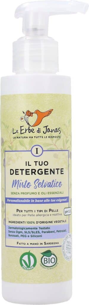 Le Erbe di Janas 3in1 Waschgel Wilde Myrte - 150 ml