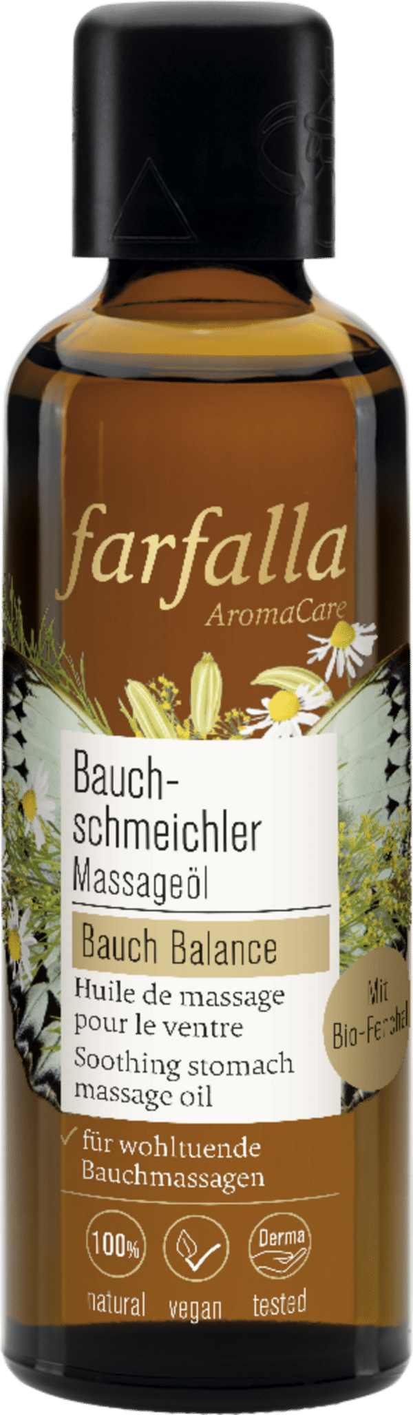 farfalla Bauch Balance Bauchschmeichler Massageöl - 75 ml