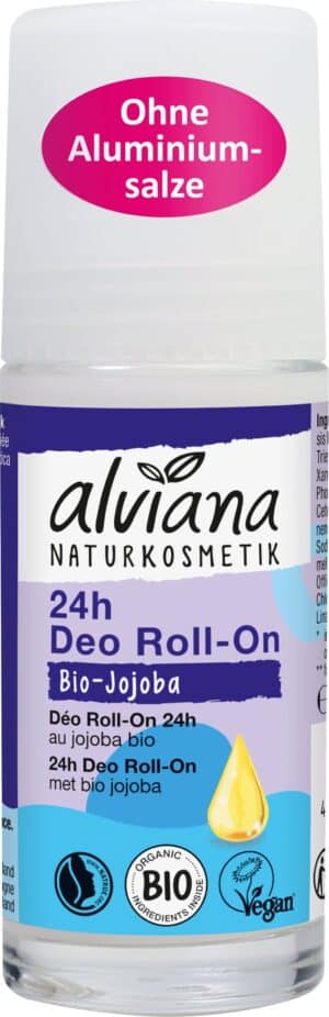 alviana Naturkosmetik Deo Roll-On Bio-Jojoba - 50 ml