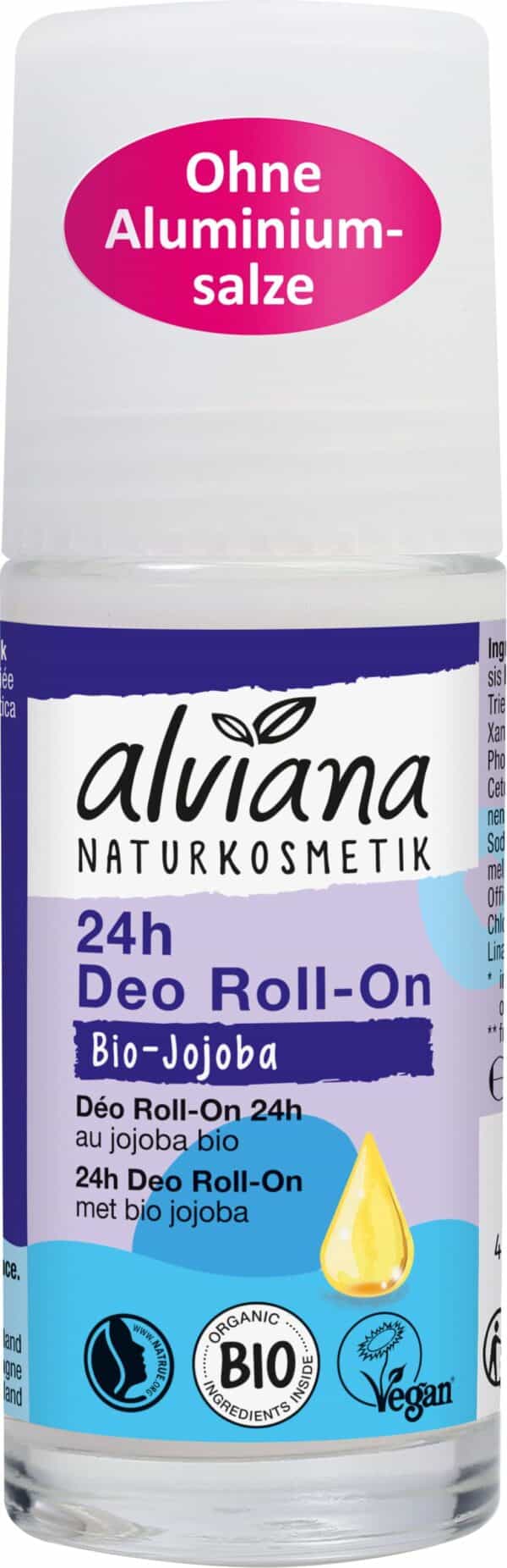 alviana Naturkosmetik Deo Roll-On Bio-Jojoba - 50 ml