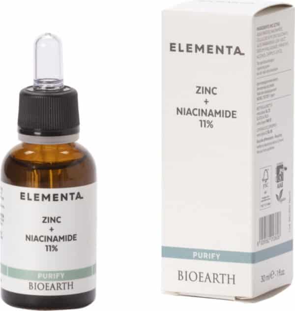 BIOEARTH ELEMENTA PURIFY Zink + Niacinamid 11% - 30 ml