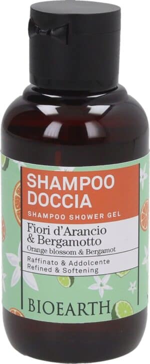 BIOEARTH Family 2in1 Shampoo & Duschgel Orangenblüte & Bergamotte - 100 ml