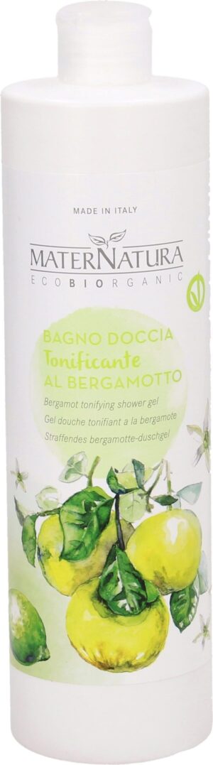 MaterNatura Tonisierendes Duschbad mit Bergamotte - 500ml