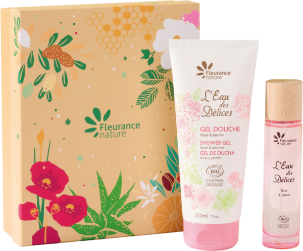 Fleurance nature L'Eau des Délices Gift Set - Rose & Jasmin