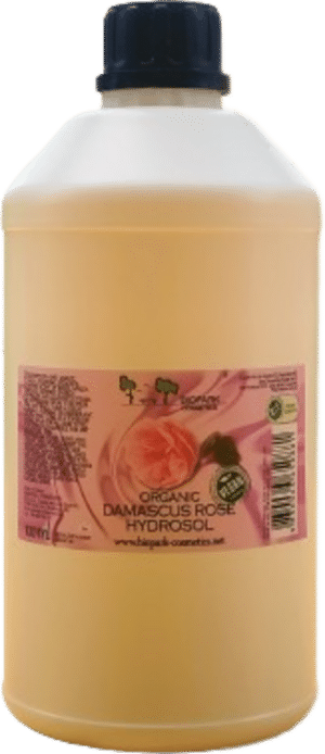 Biopark Cosmetics Organic Damascus Rose Hydrosol - 1 l