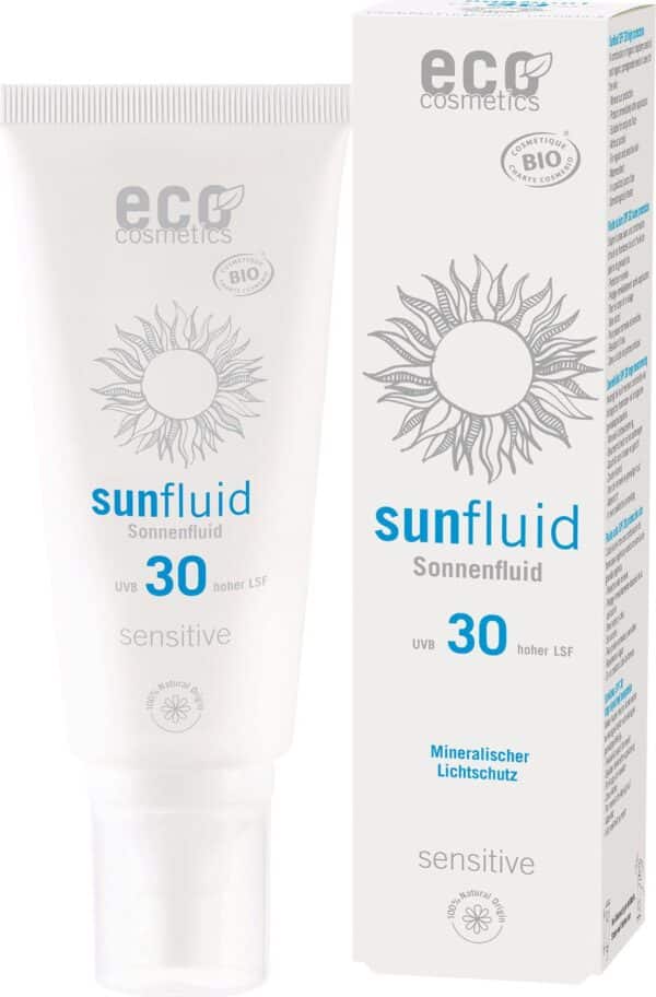 eco cosmetics Sonnenfluid LSF 30 sensitive - 100 ml