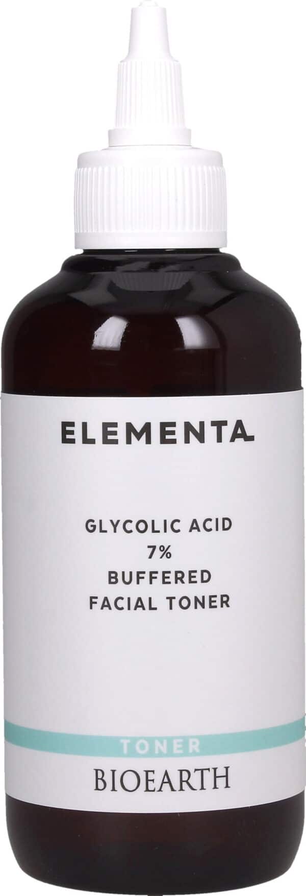 BIOEARTH ELEMENTA TONER Gepufferte Glykolsäure 7% Tonic - 200 ml