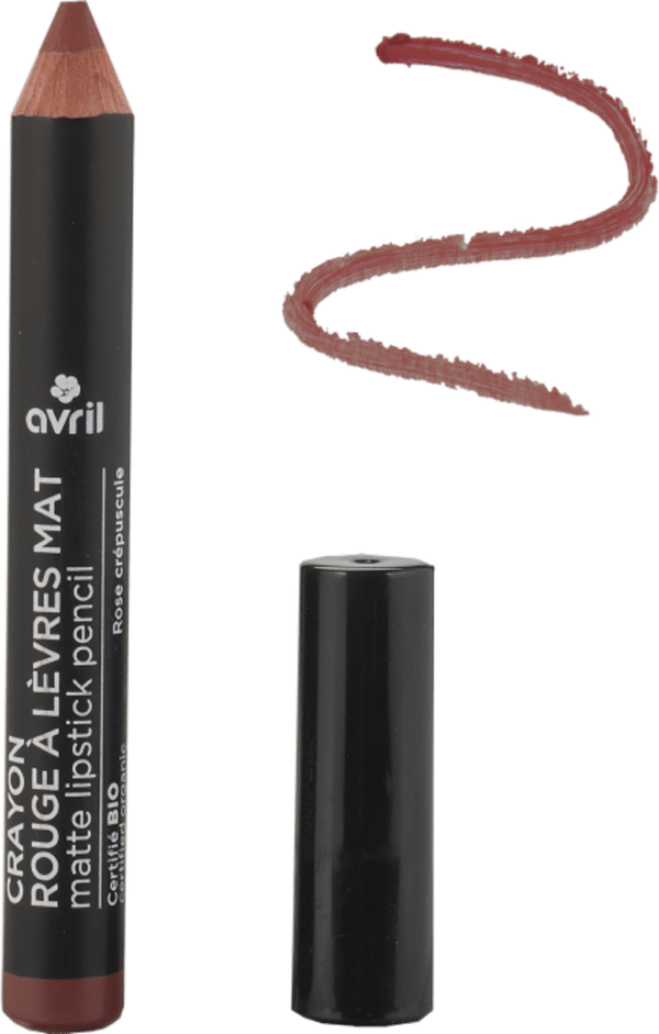 Avril Matte Lipstick Pencil Jumbo - Rose crépuscule