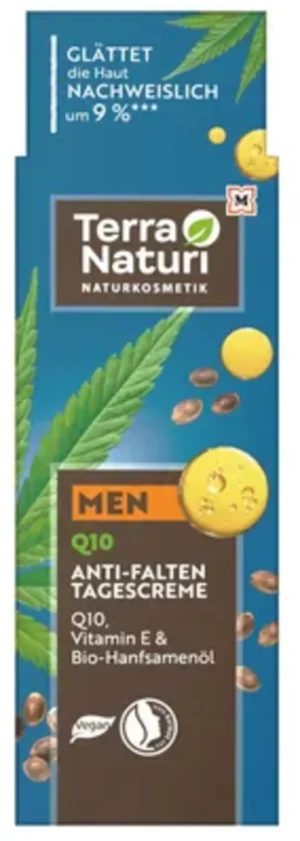 Terra Naturi MEN Q10 Anti-Falten Tagescreme - 50 ml