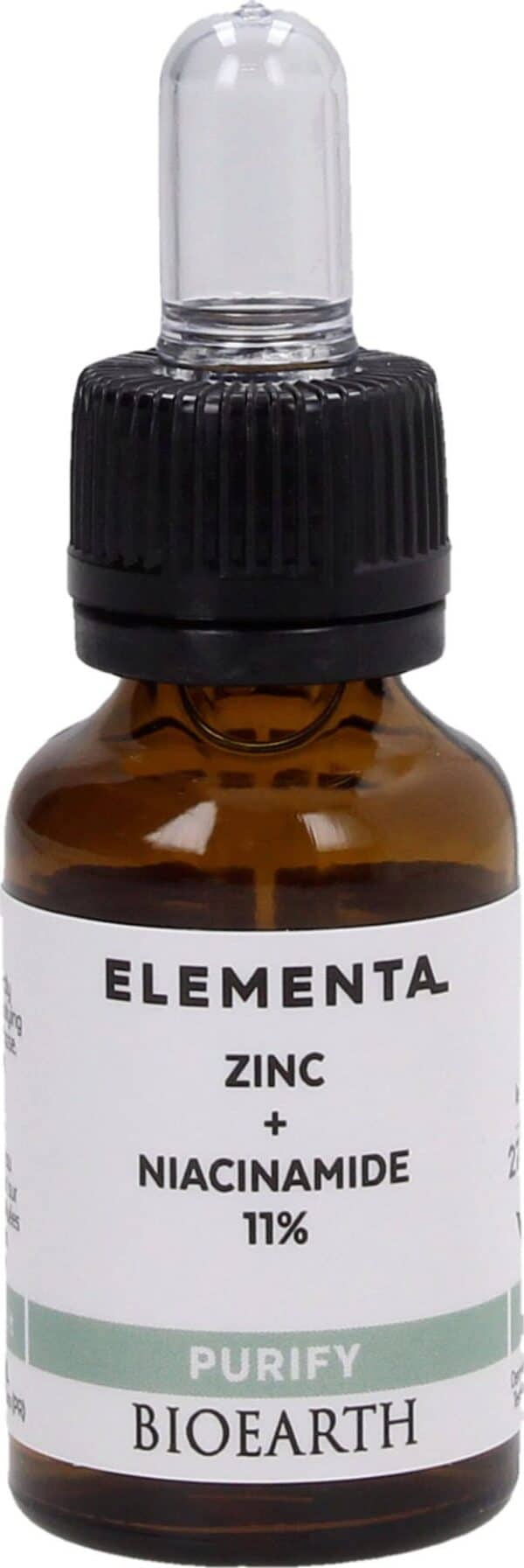 BIOEARTH ELEMENTA PURIFY Zink + Niacinamid 11% - 15 ml