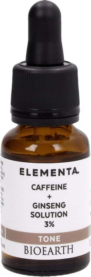 BIOEARTH ELEMENTA TONE Koffein Ginseng Lösung 3% - 15 ml