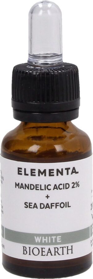 BIOEARTH ELEMENTA WHITE Mandelsäure 2% + Dünen-Trichternarzisse - 15 ml