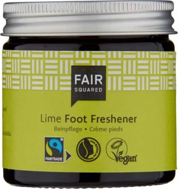 FAIR SQUARED Foot Freshener Lime - 50ml Glas