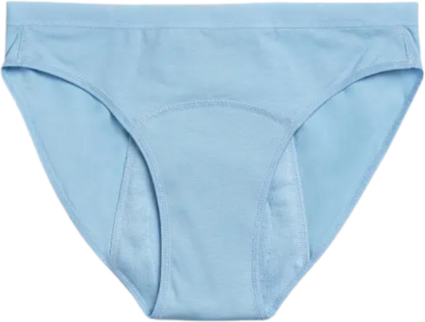 Imse Teen Bikini Periodenslip Heavy Flow Hellblau - XS