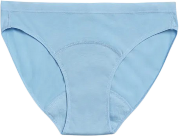 Imse Teen Bikini Periodenslip Medium Flow Hellblau