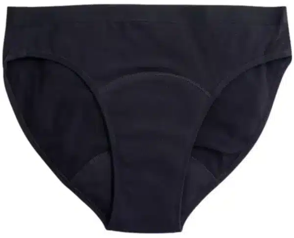 Imse Teen Bikini Periodenslip Medium Flow Schwarz - XS