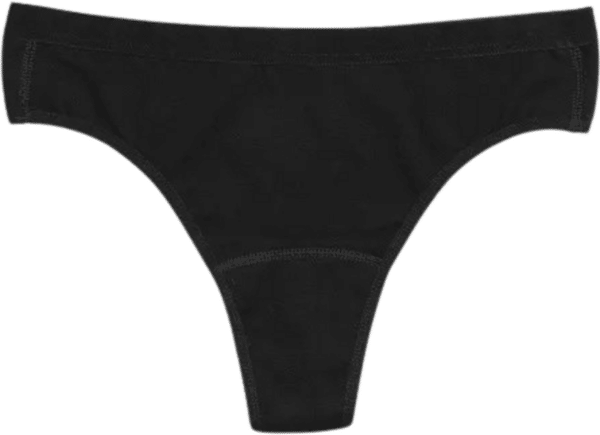 Imse Tanga Periodenslip Light Flow Black - M