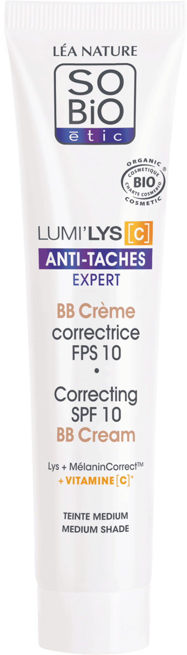 LÉA NATURE SO BiO étic LUMI'LYS [C] Korrigierende BB Cream LSF 10 - Medium