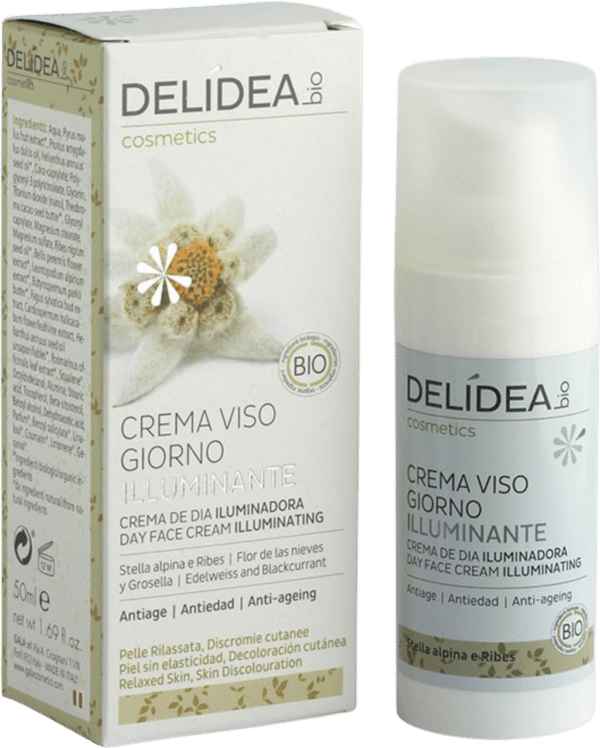 DELIDEA Edelweiss & Blackcurrant Illumniating Day Face Cream - 50 ml