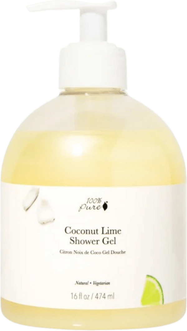 100% Pure Shower Gel Big - Coconut Lime