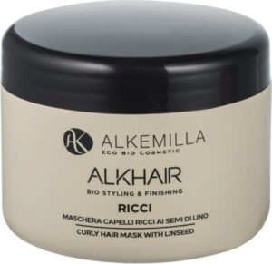 Alkemilla Eco Bio Cosmetic ALKHAIR RICCI Haarmaske Leinsamen - 250 ml