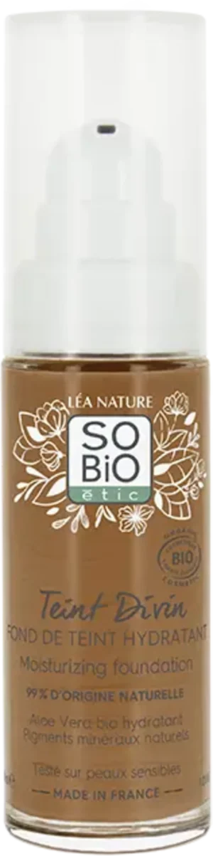 LÉA NATURE SO BiO étic Teint Divin Hydratisierende Foundation - 40 Noisette