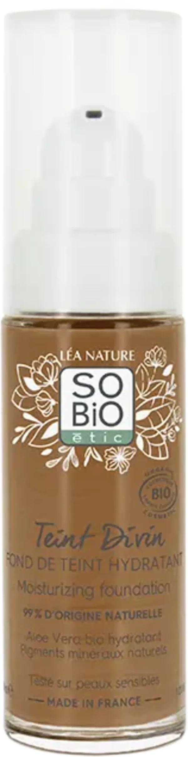 LÉA NATURE SO BiO étic Teint Divin Hydratisierende Foundation - 40 Noisette