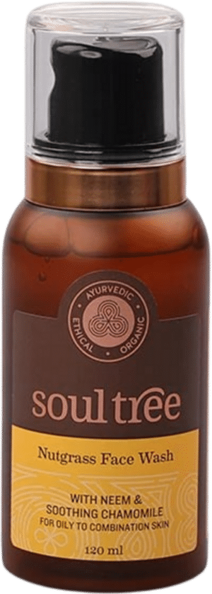 soultree Nutgrass Face Wash - 120 ml