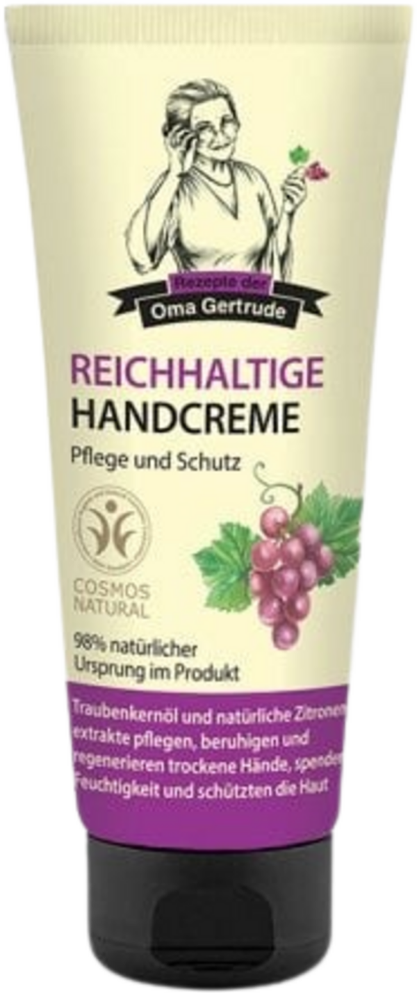 Rezepte der Oma Gertrude Reichhaltige Handcreme - 75 ml