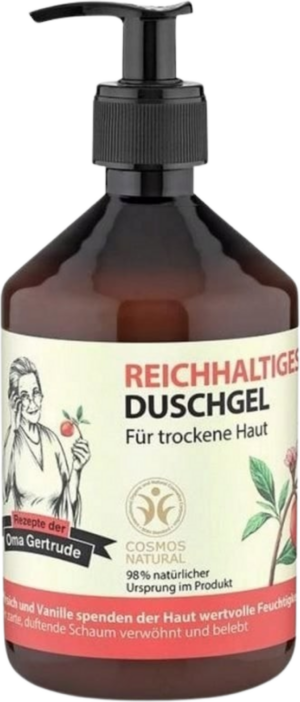 Rezepte der Oma Gertrude Reichhaltiges Duschgel - 500 ml