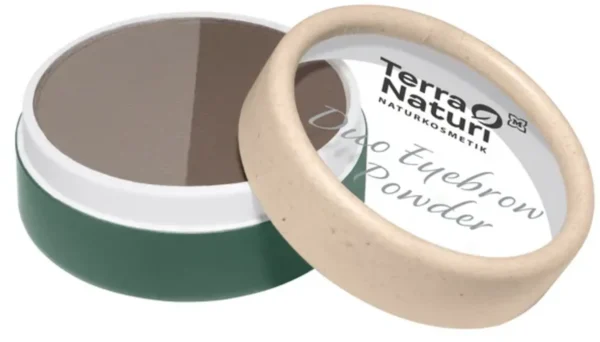 Terra Naturi Duo Eyebrow Powder - dark - 2