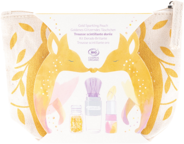 namaki Gold Fox Sparkling Pouch - 1 Set