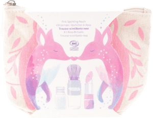 namaki Pink Fox Sparkling Pouch - 1 Set