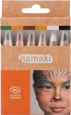 namaki Wild Life Face Paint Pencils Set - 1 Set