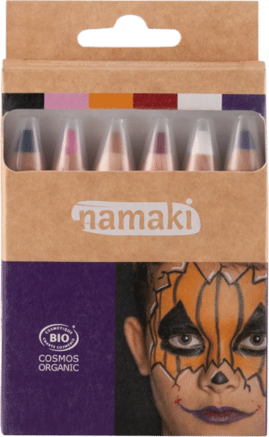 namaki Horror Worlds Face Paint Pencils Set - 1 Set