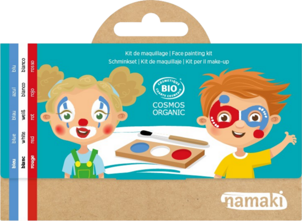 namaki Clown & Harlequin Face Painting Kit - 1 Set