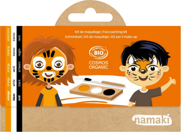 namaki Tiger & Fox Face Painting Kit - 1 Set